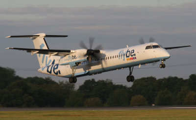 G-JECN FlyBe  DHC-8