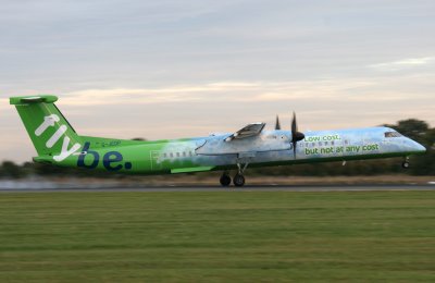 G-JEDP FlyBe DHC-8