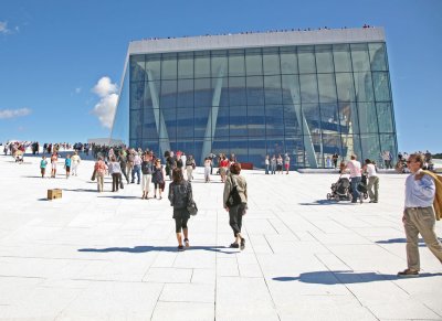 The new Oslo Operahouse