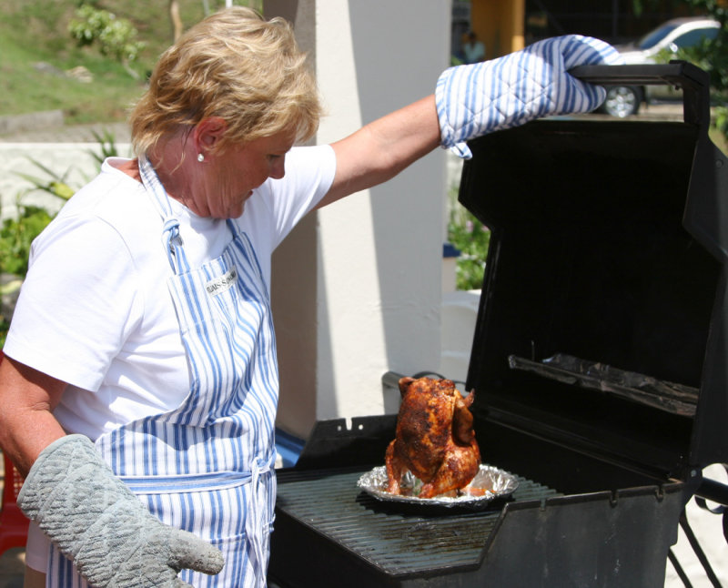 Magic Rub Beer Can Chicken