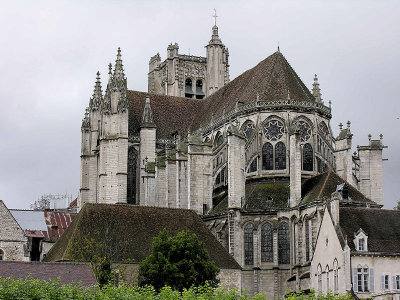 Cathédrale Saint-Etienne*, AUXERRE, Burgundy