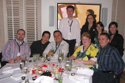 Group shot at Oriente