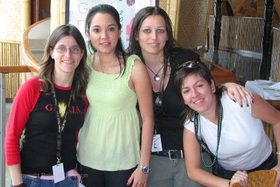 Verónica, Mayumi, Noelia B and Marilú