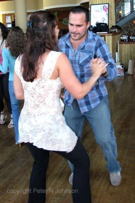 Dina & German strut their stuff