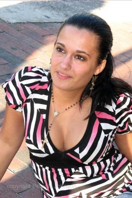 Jessica on Calle Ocho