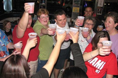 Thanks for the drinks Mark!