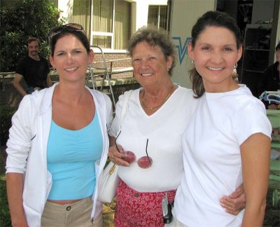 Nancy, Sis and Karen Enos