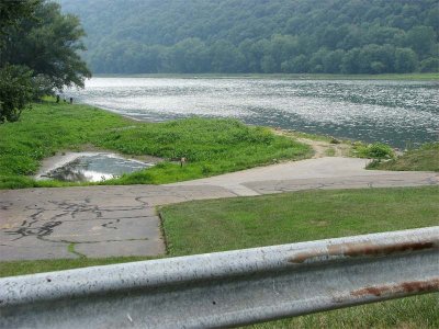 Oil City Marina Boat ramp is in sad shape