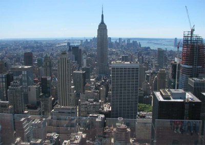 Looking South from 30 Rock (Empire State Building)