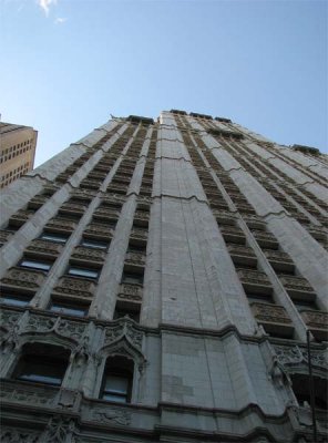 Facade of the Woolworth Building