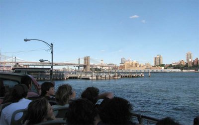 Brooklyn Bridge and East River