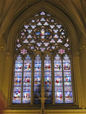 Stained Glass at St. Pat's