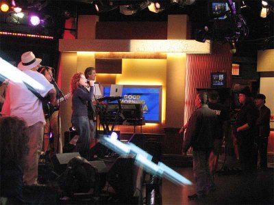 Preparations at Good Morning America