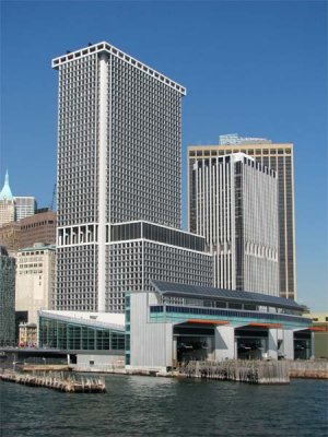 Buildings with Ferry Terminal