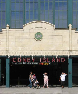 Coney Island MTA stop