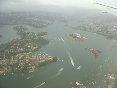Descending into Sydney