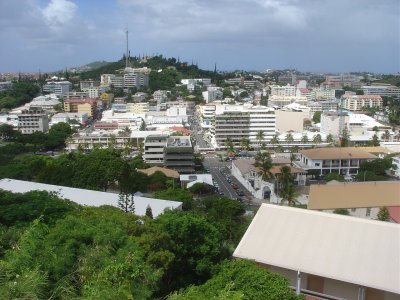 Noumea overlooking Latin Quarter