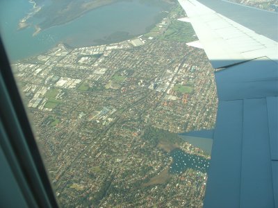 Arriving Sydney