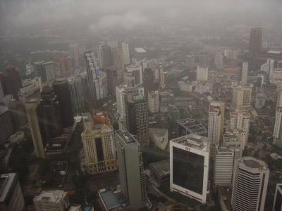 Kuala Lumpur Menara Tower view