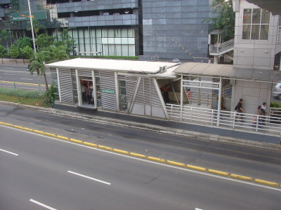 Jakarta TransJakarta busway shelter