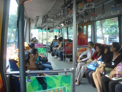 Jakarta TransJakarta bus