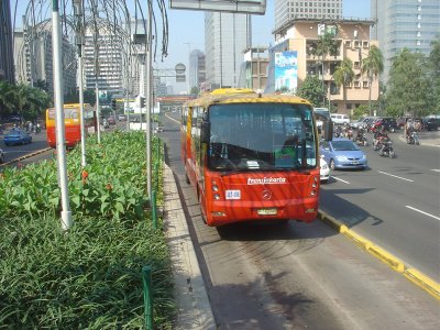 Jakarta TransJakarta bus