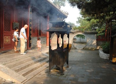 Incense Stove in Temple