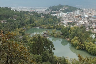 Black Dragon Pool from Elephant Hill