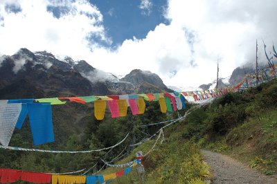 More Prayer Banners close to the Top
