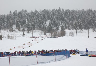 A Long Line for Tubing