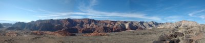 Panaroma of Snow Canyon