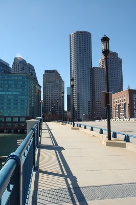 Heading to the Financial District