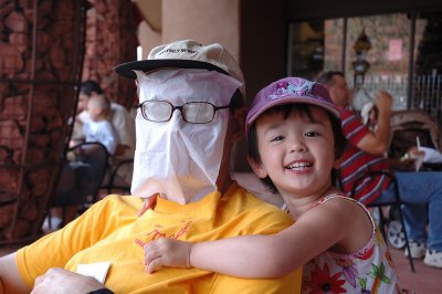 I love my ghost daddy!