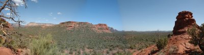 Panaroma from Boynton Canyon Vista