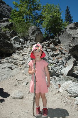 Hiking Over the Boulders