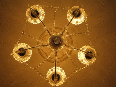 Another side of chandelier