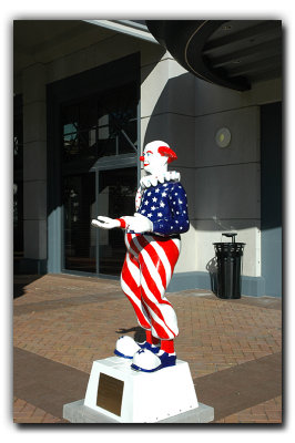 The patriotic clown.