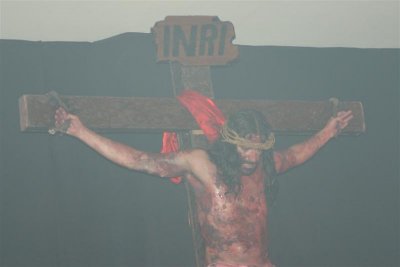 on the cross