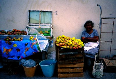 Fruit vendor, Mexico