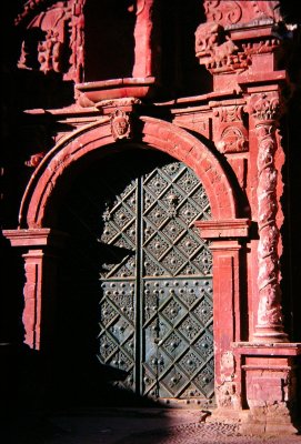 Church Doorway, Huancavelica, Peru