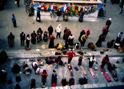 Pilgrims, Lhasa, Tibet