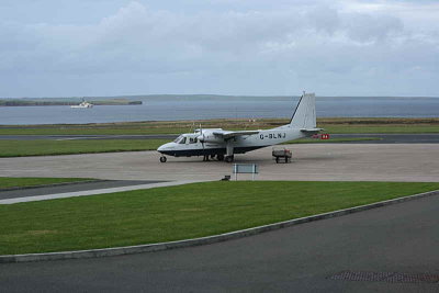 North Ronaldsay aircraft