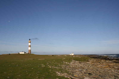 North Ronaldsay lighthouse.