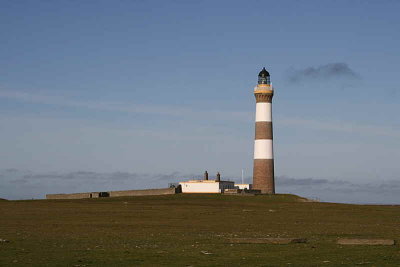 North Ronaldsay lighthouse.