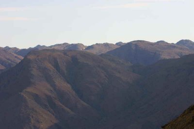 The Namib-Naukluft escarpment from the summit of Spreetshoogte Pass