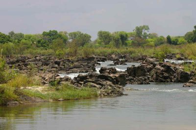 Popa Falls on the Kavango River