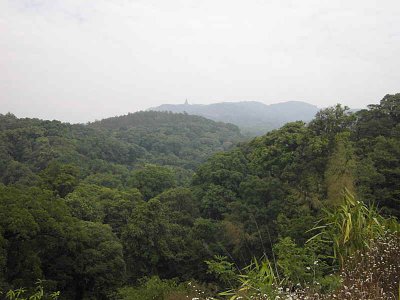 View from mid elevation on Doi Inthanon