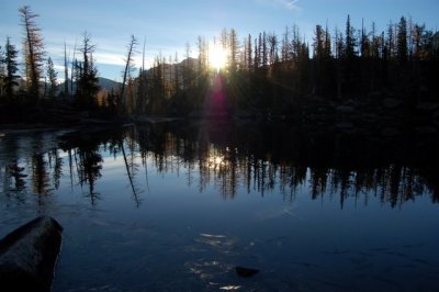 Horseshoe Lake at sunrise