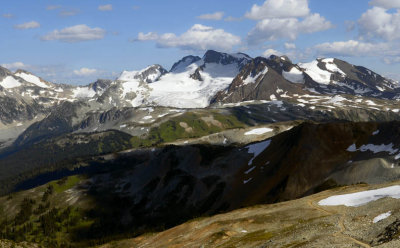 Whistler peak trail