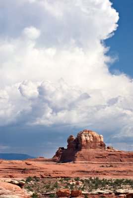 Clouds over Needles